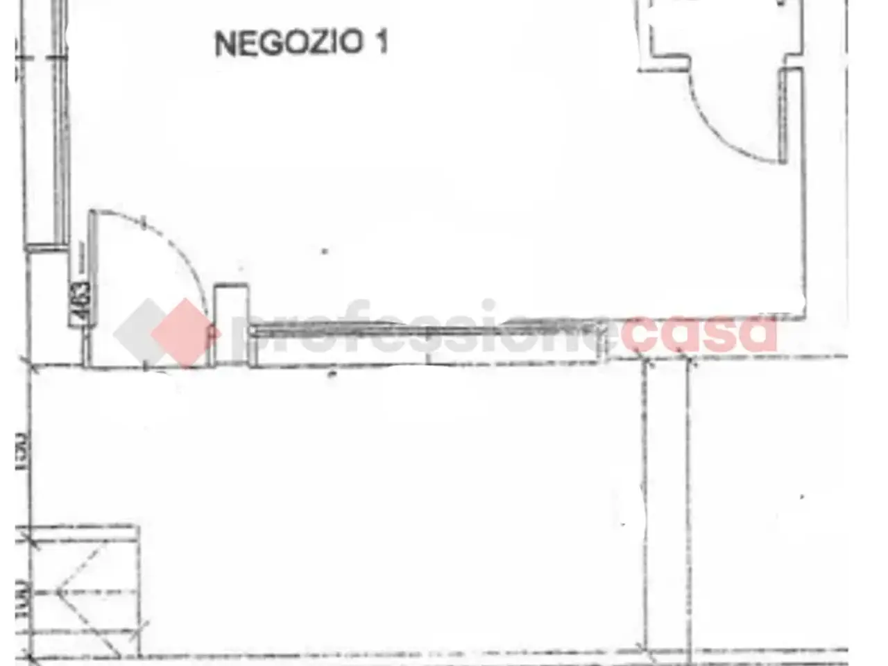 Negozio in Via G. Matteotti 32, Legnago, {3} - Planimetria 1