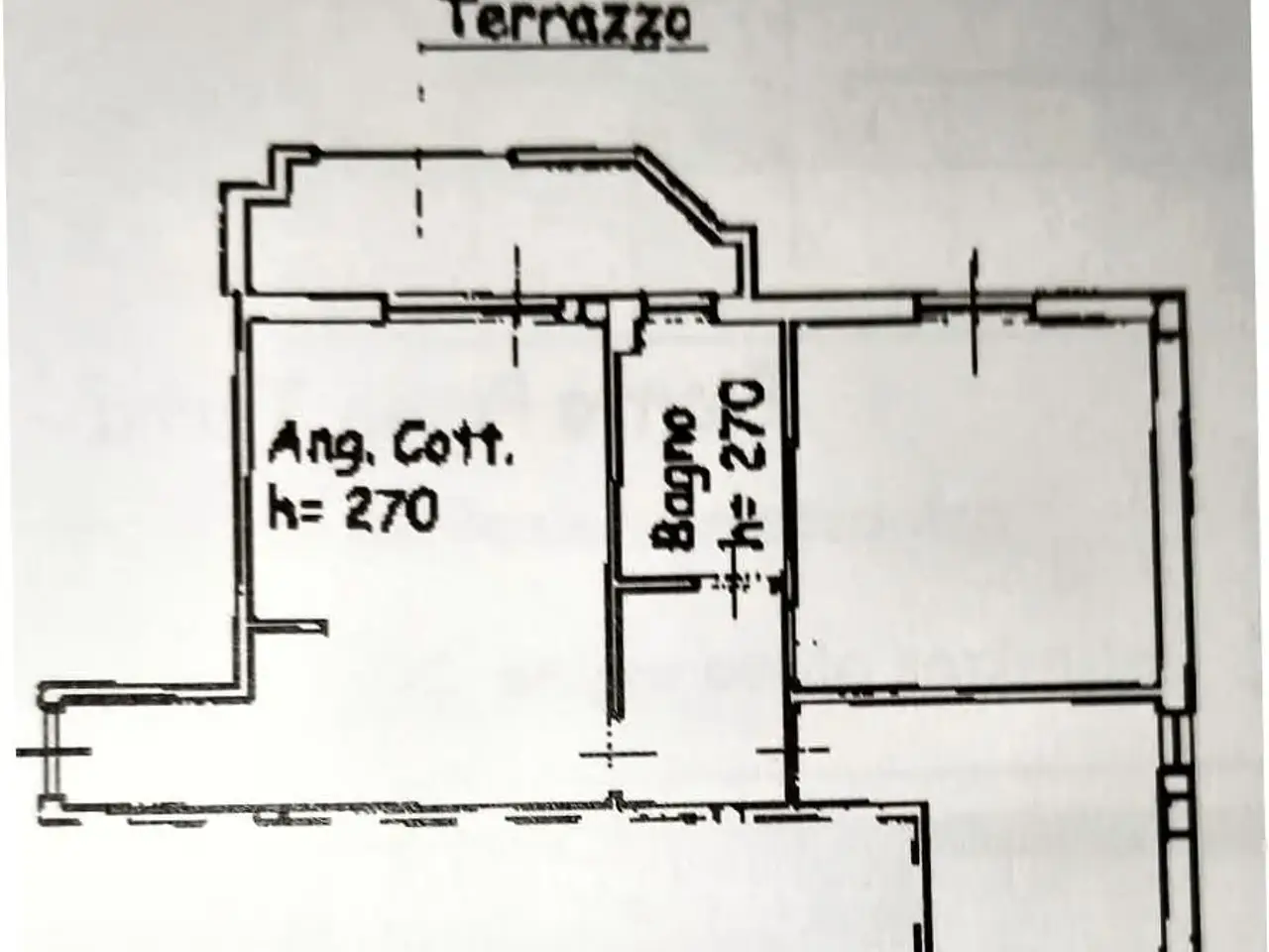 Trilocale in vendita, Lucca - Planimetria 1