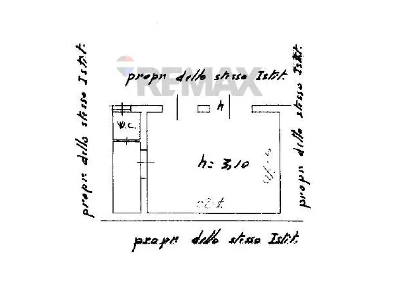 Laboratorio in Via Montegrappa 6-8, Catania, {3} - Planimetria 1