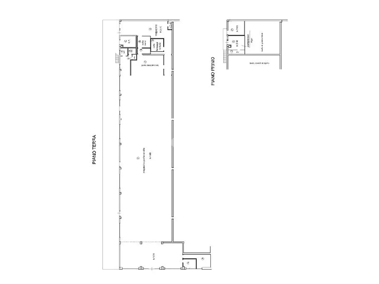 Negozio in Via Unità d'Italia 361, Verona, {3} - Planimetria 1
