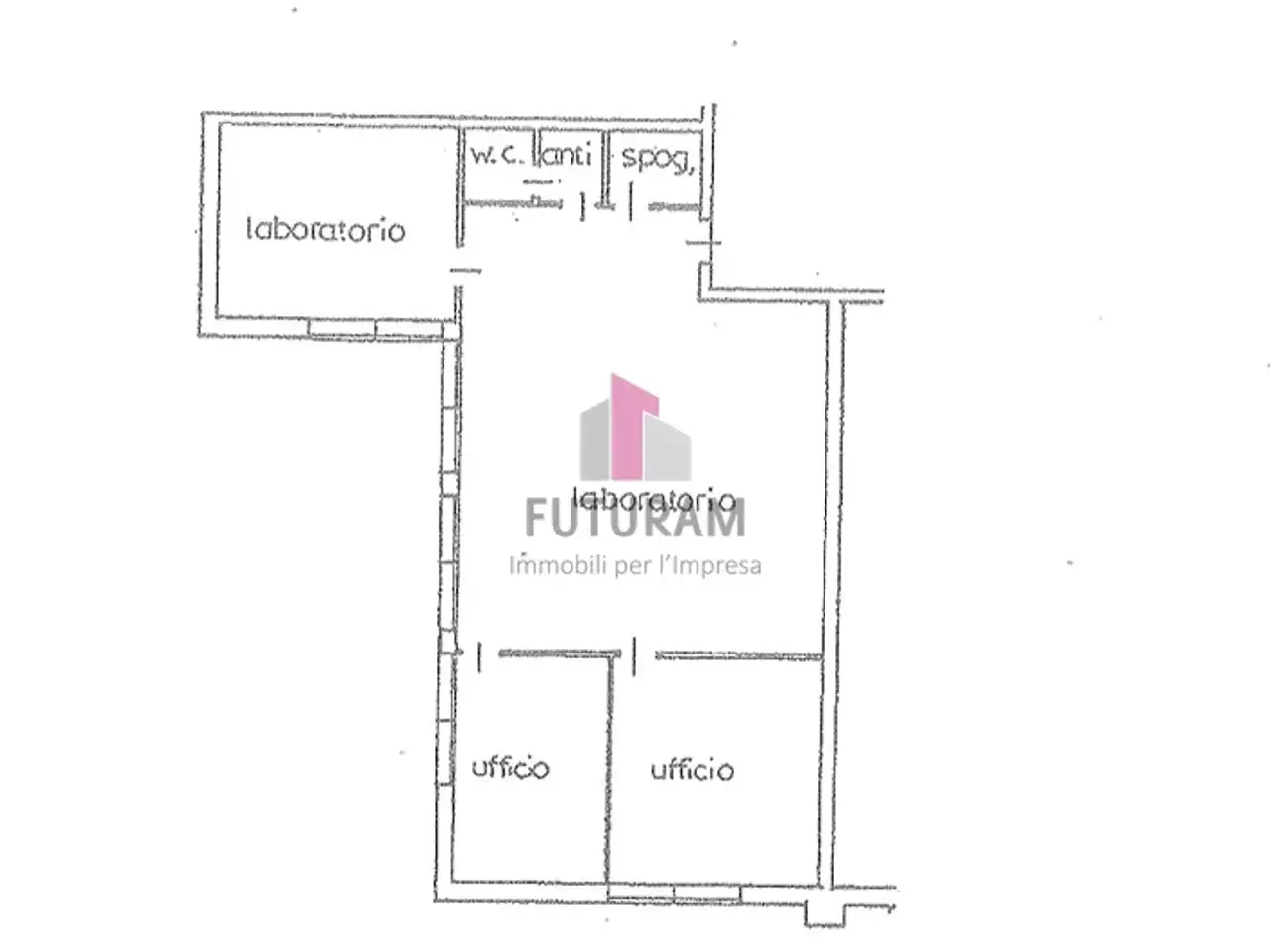 Laboratorio in Via dell'Industria 10, Monticello Conte Otto, {3} - Planimetria 1