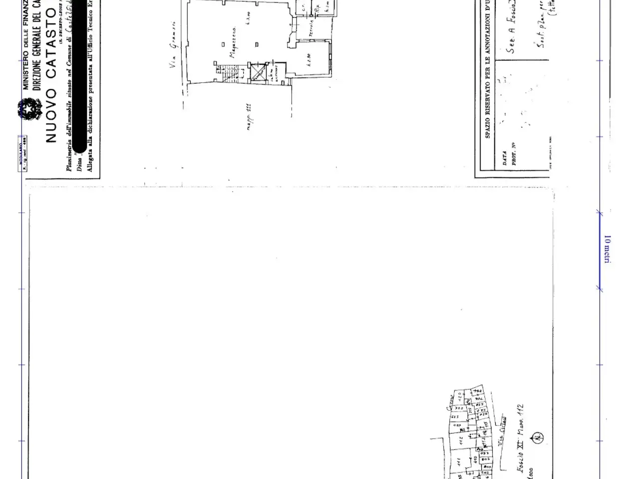 Negozio in Via Antonio Gramsci 1, Castelfidardo, {3} - Planimetria 1