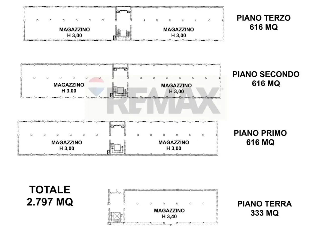 Capannone in Via dei Pioppi 22, Garbagnate Milanese, {3} - Planimetria 1