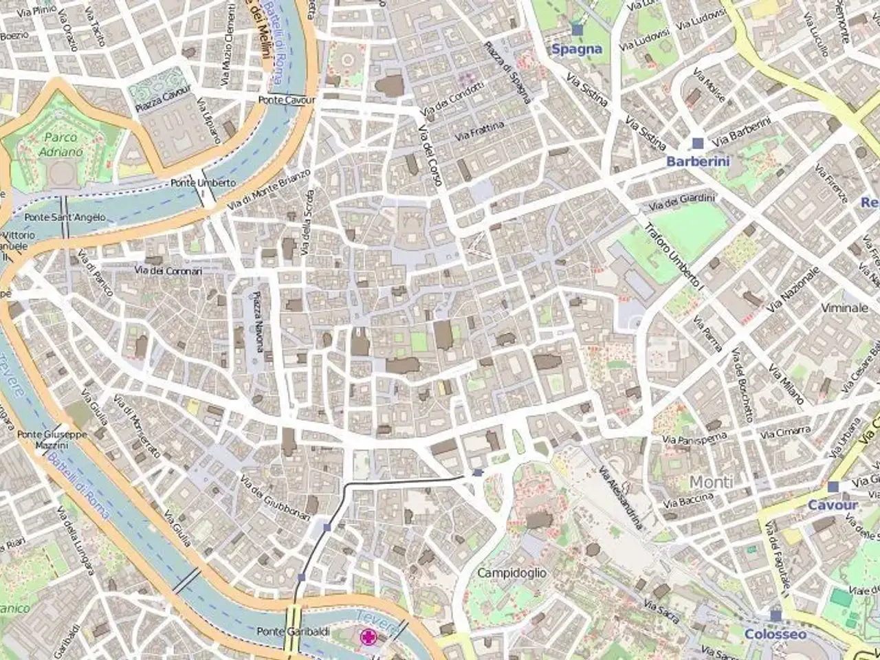 Hotel in , Roma, {3} - Planimetria 1