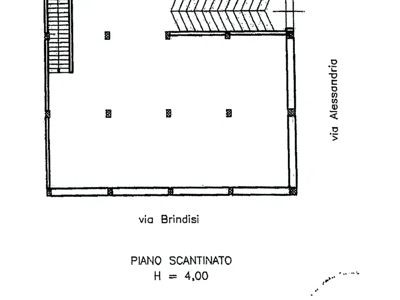 Magazzino in Via Brindisi, Galatina, {3} - Planimetria 1
