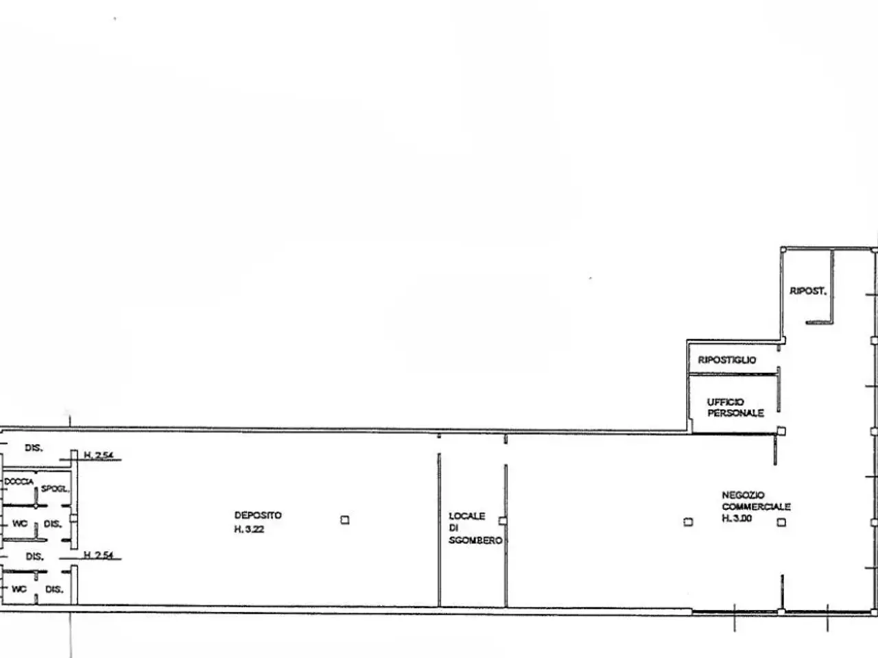 Capannone in Viale Stelvio 226, Morbegno, {3} - Planimetria 1