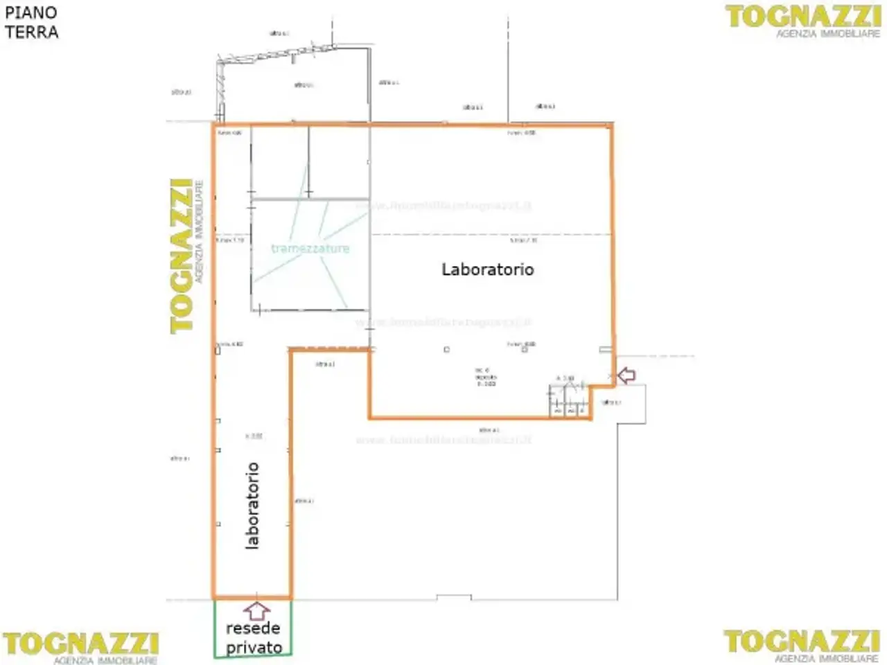 Capannone in Zona Semicentrale, Certaldo, {3} - Planimetria 1