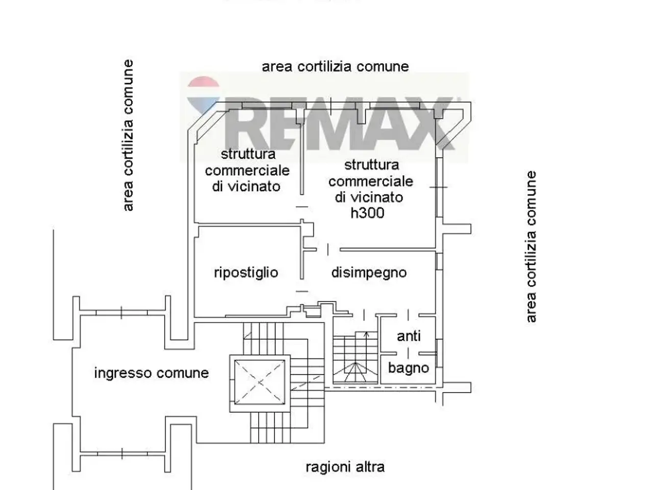Negozio in Piazza Borsellino E Falcone 2, Salsomaggiore Terme, {3} - Planimetria 1