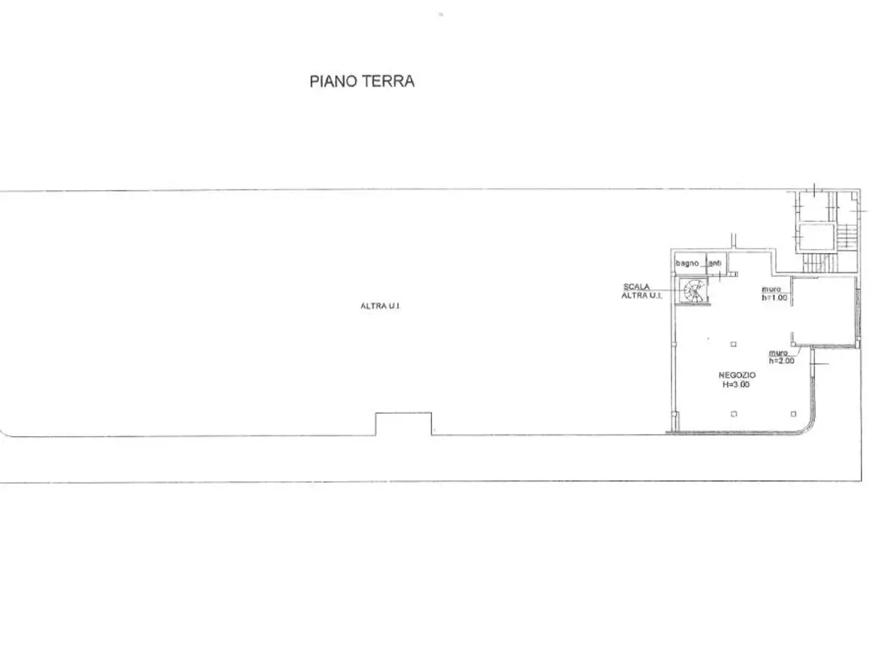 Negozio in Via Trento 113, Capriano Del Colle, {3} - Planimetria 1
