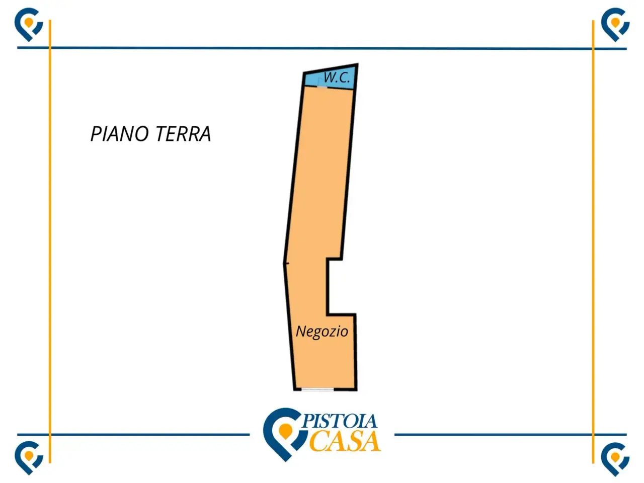 Negozio in , Pistoia, {3} - Planimetria 1