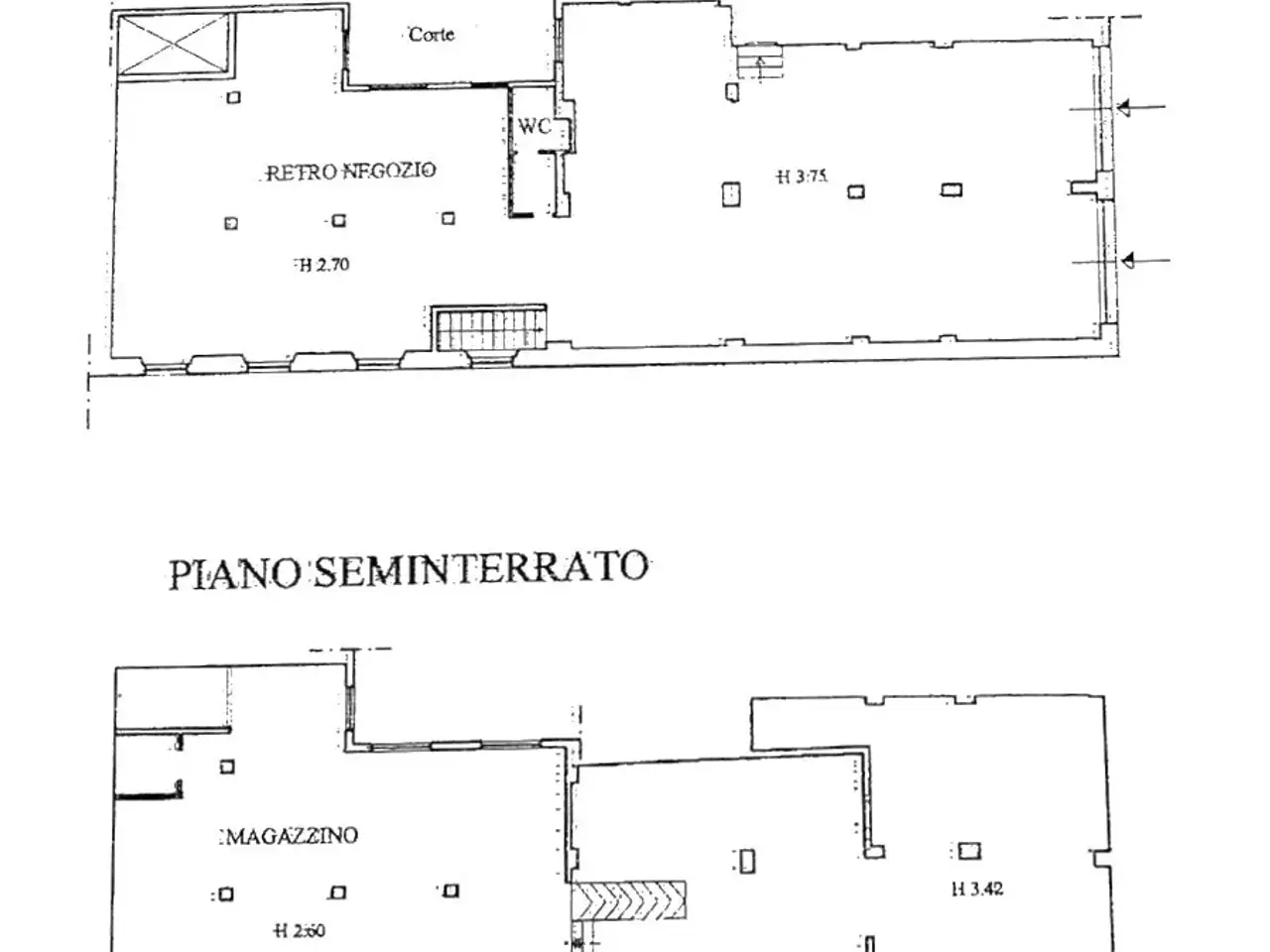 Negozio in Via Circondaria, Firenze, {3} - Planimetria 1