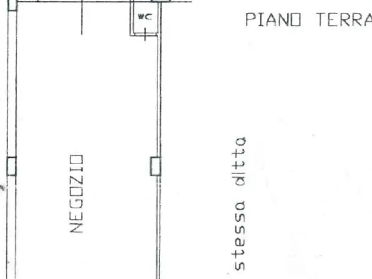Magazzino in Viale Sant'Angelo, Corigliano-Rossano, {3} - Planimetria 1