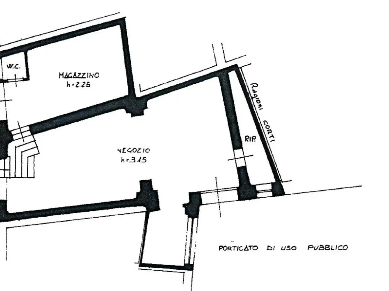Negozio in Piazza Spallanzani 2, Scandiano, {3} - Planimetria 1
