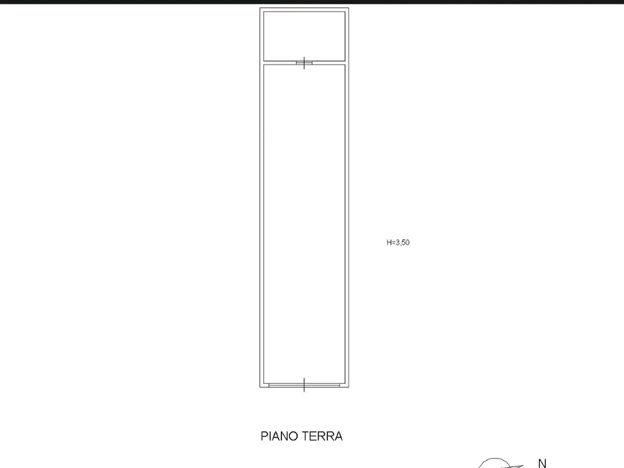 Locale commerciale in Via XX Settembre 246, Vittoria, {3} - Planimetria 1