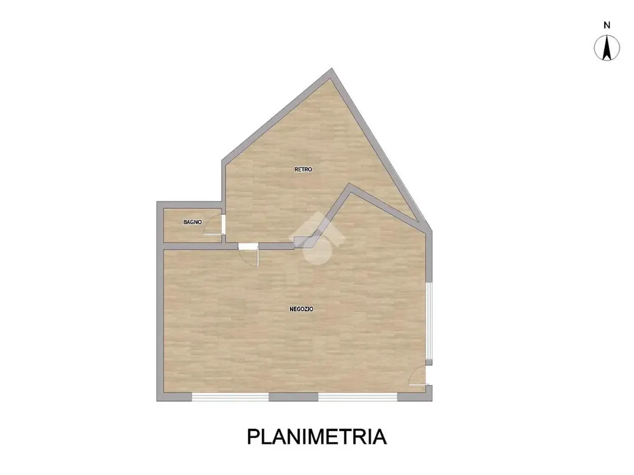 Negozio in Via Manzoni 18, Cremona, {3} - Planimetria 1