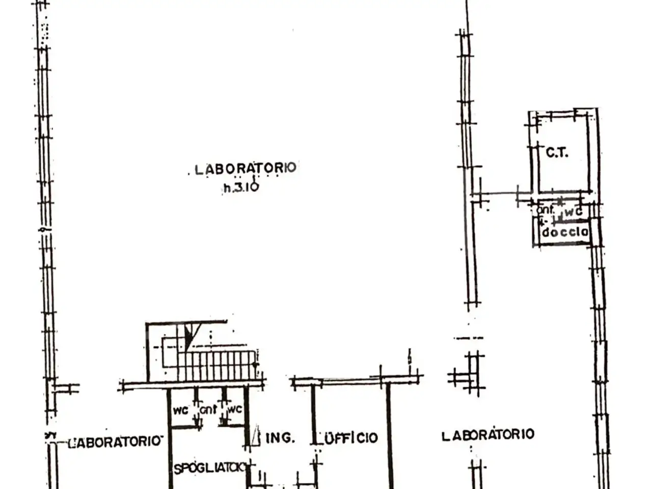 Capannone in , Porto Viro, {3} - Planimetria 1