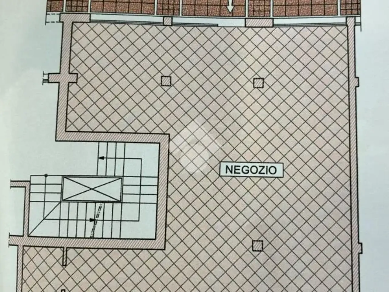 Negozio in Via Roma 86, San Giorgio Delle Pertiche, {3} - Planimetria 1