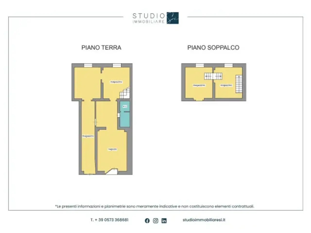 Negozio in Via degli Armeni, Pistoia, {3} - Planimetria 1