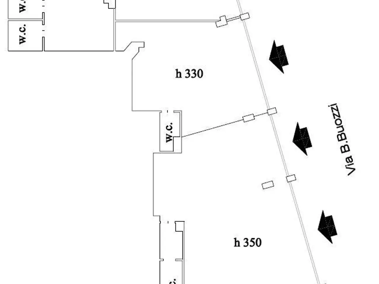 Negozio in Via Cardarelli, Campobasso, {3} - Planimetria 1