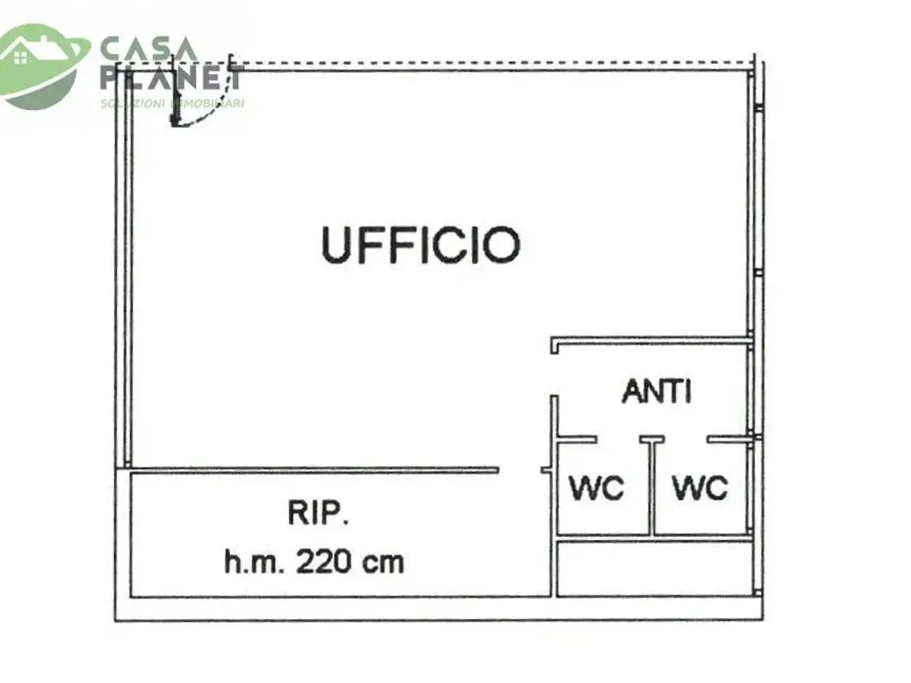 Ufficio in Via Macchiavelli, Mogliano Veneto, {3} - Planimetria 1