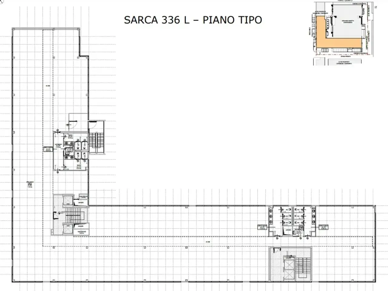 Ufficio in Viale Sarca, 336 20126, Milano, {3} - Planimetria 1