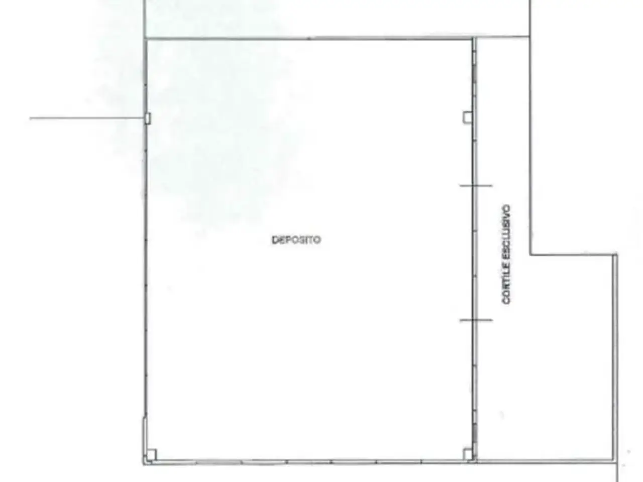 Capannone in Via dell'Industria 1, Casaletto Vaprio, {3} - Planimetria 1