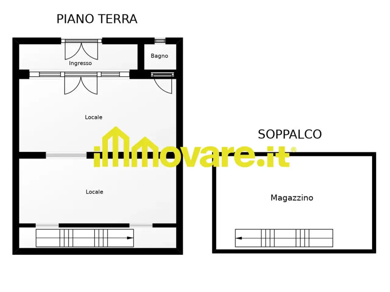 Negozio in Corso Vittorio Veneto, Adelfia, {3} - Planimetria 1