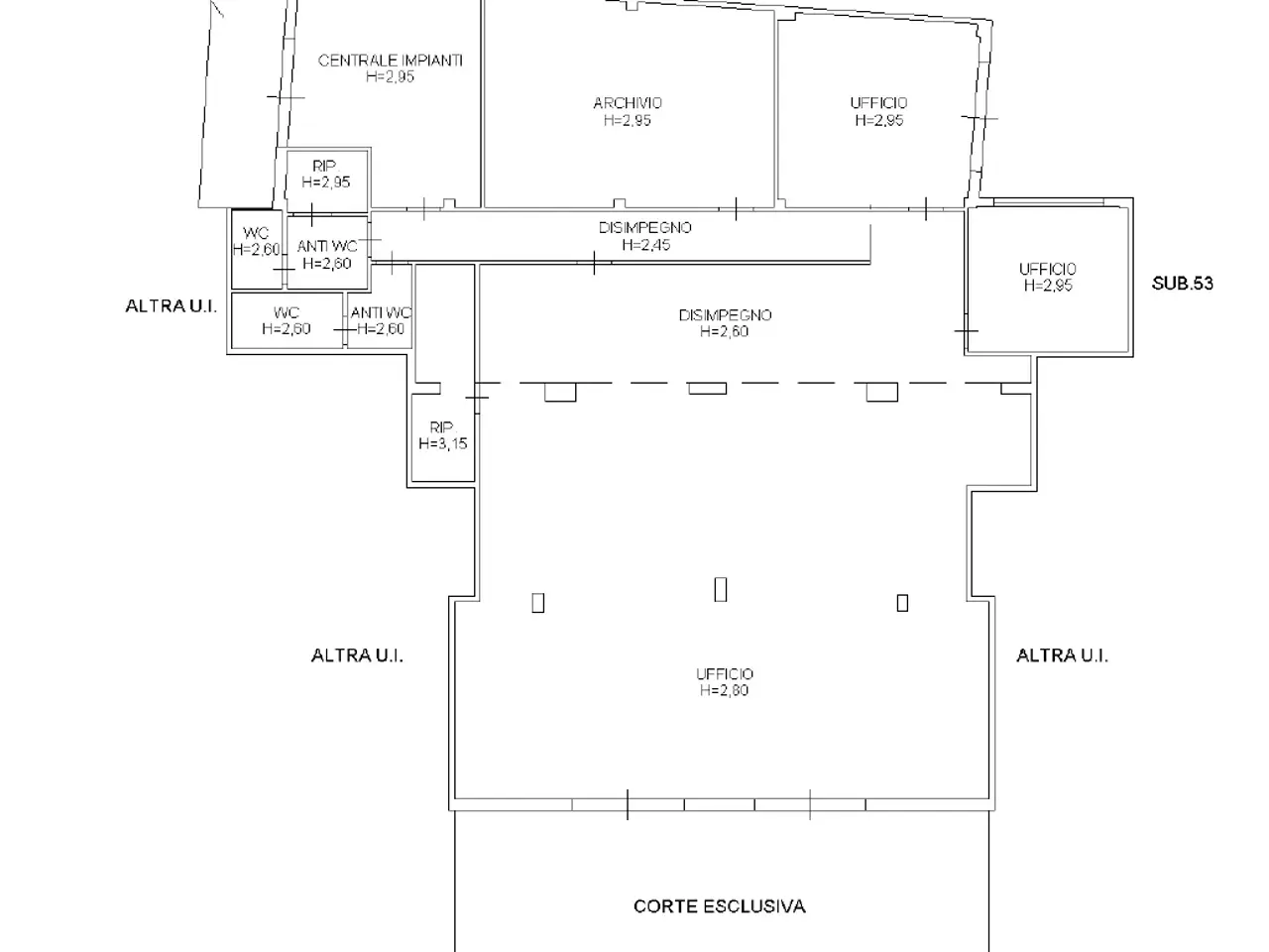 Locale commerciale in , Santa Croce Sull'Arno, {3} - Planimetria 1