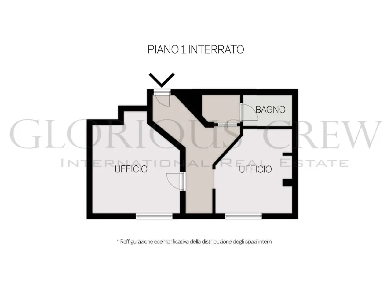 Ufficio in Via De Amicis 61, Milano, {3} - Planimetria 1