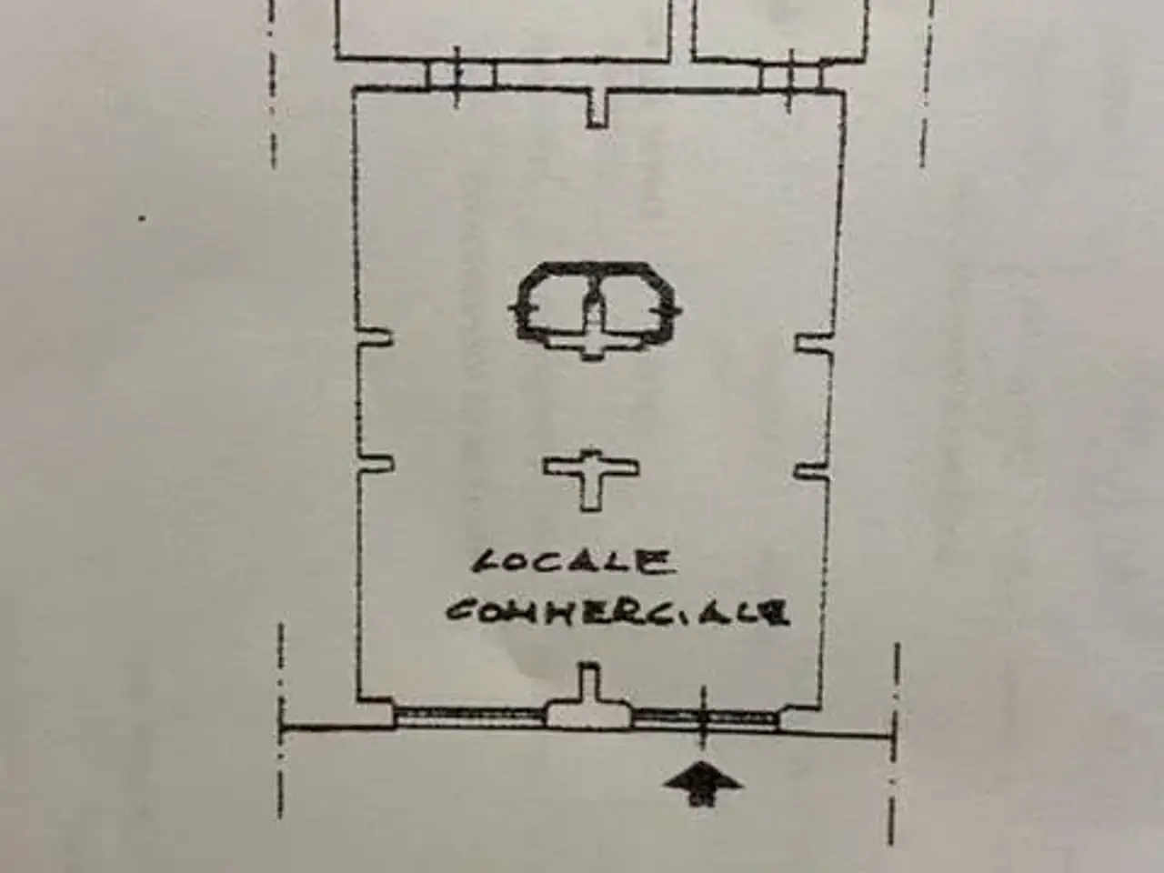 Esercizio commerciale in Piazza Damiano Chiesa 22, Livorno, {3} - Planimetria 1