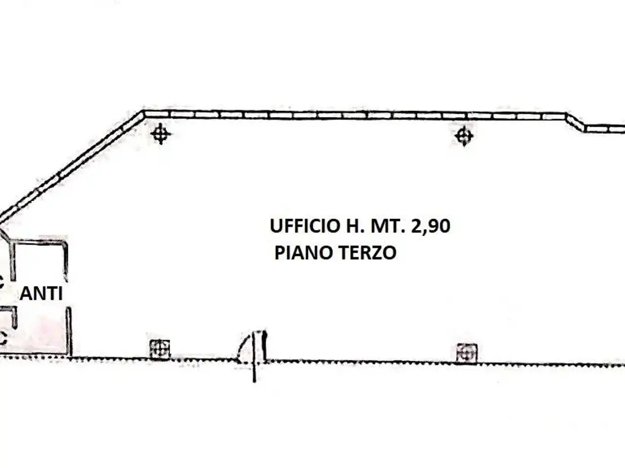 Ufficio in Via Macchiavelli, Mogliano Veneto, {3} - Planimetria 1