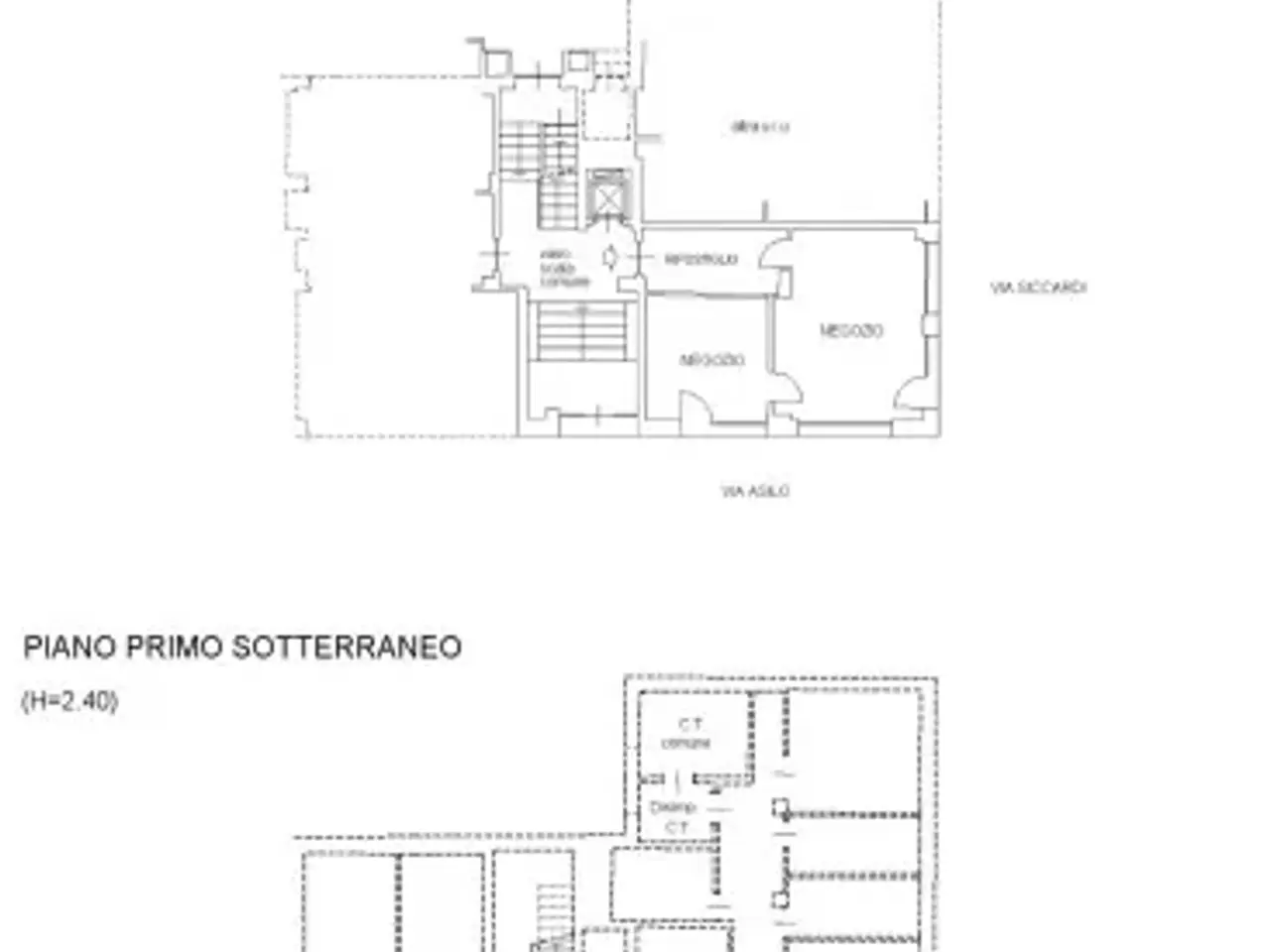 Negozio in Via Asilo, Cavallermaggiore, {3} - Planimetria 1