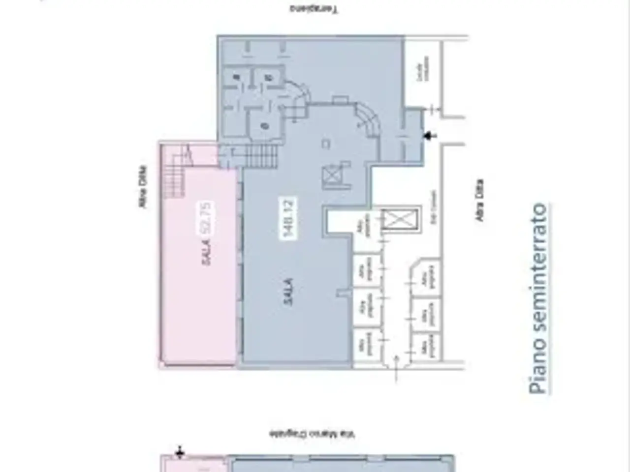 Negozio in Via Marco d'Agrate 31, Milano, {3} - Planimetria 1