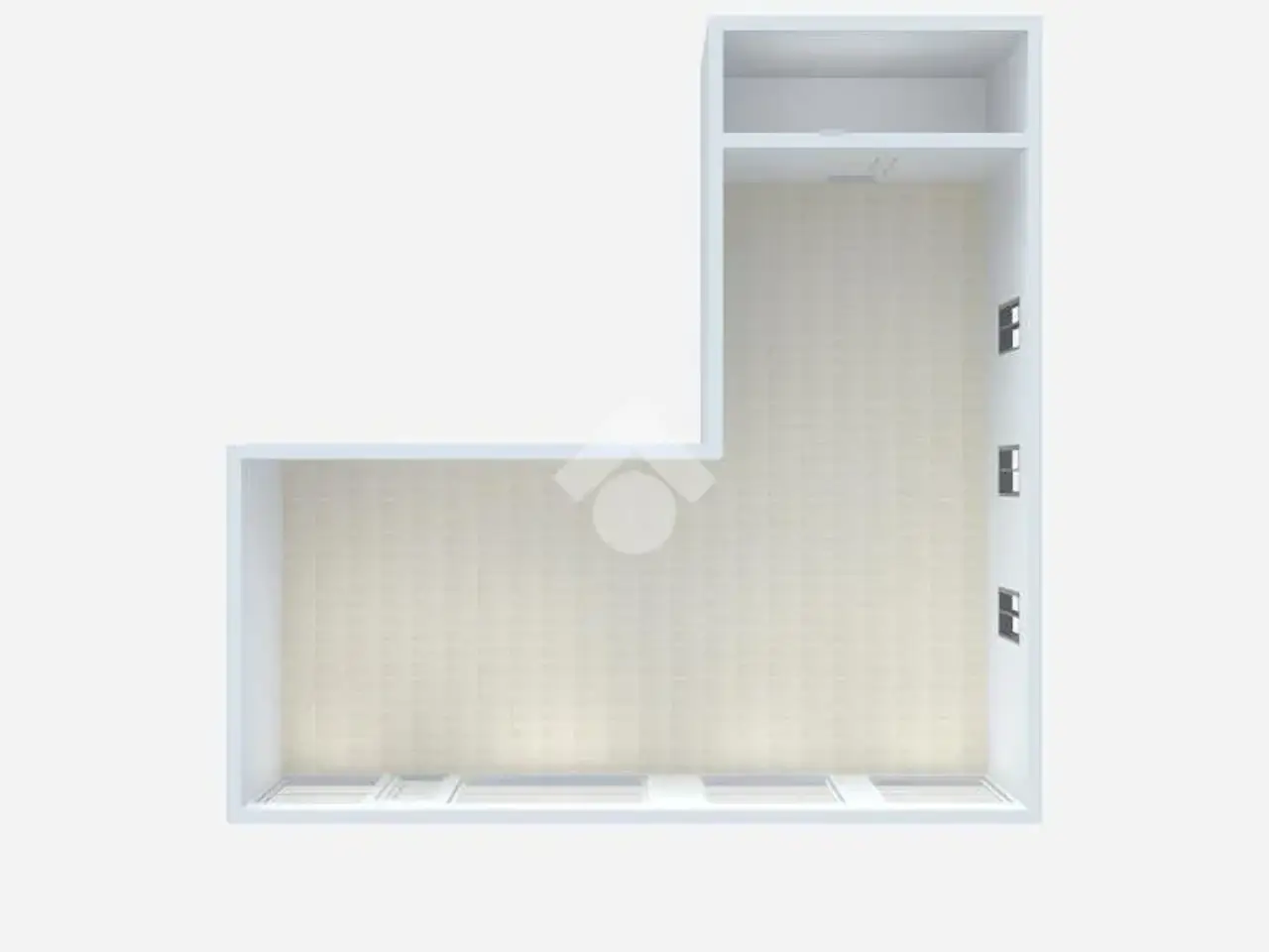 Negozio in Via B. Trento 23, Tombolo, {3} - Planimetria 1
