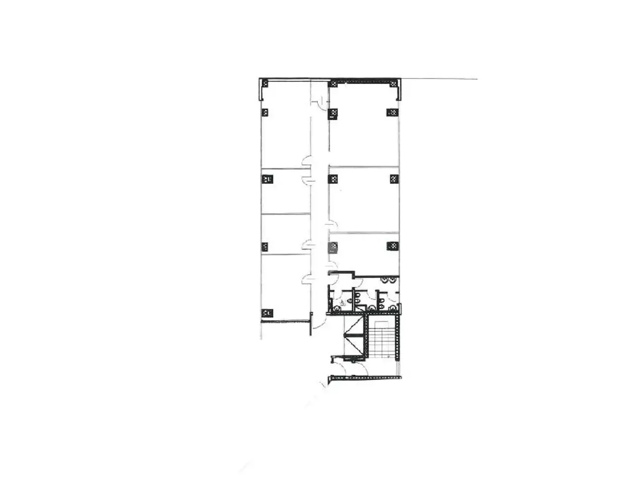Ufficio in Via Alberto Falck 16, Sesto San Giovanni, {3} - Planimetria 1