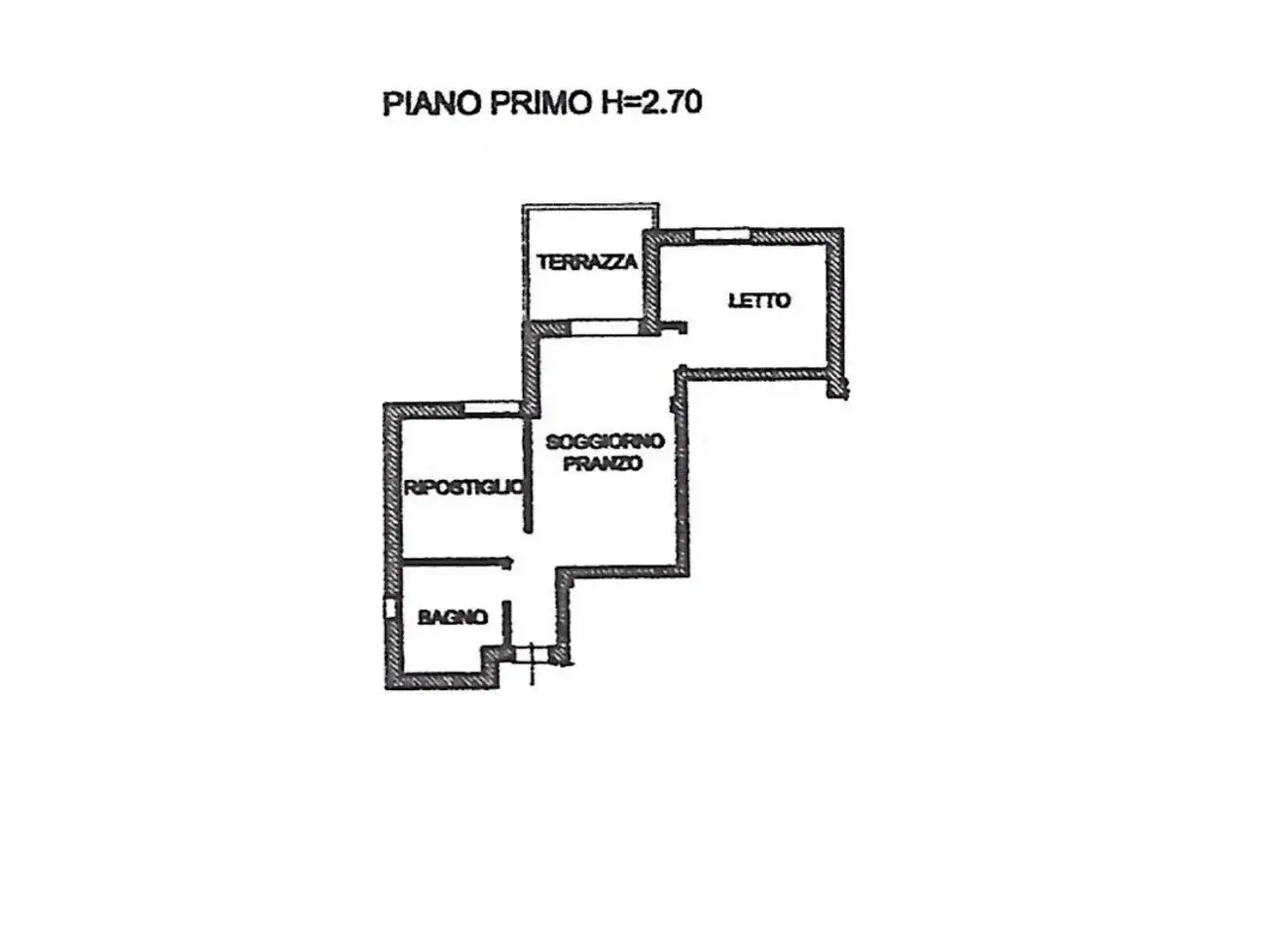 Trilocale in vendita, Viale dei Pini, Rosolina - Planimetria 1