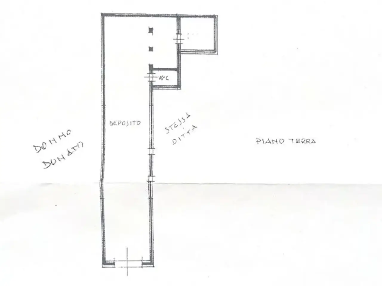 Laboratorio in Via Vecchia Surbo 13, Lecce, {3} - Planimetria 1