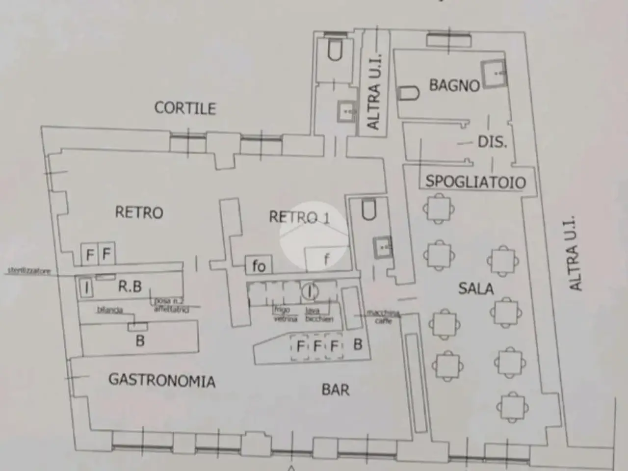 Negozio in Corso Casale 204, Torino, {3} - Planimetria 1