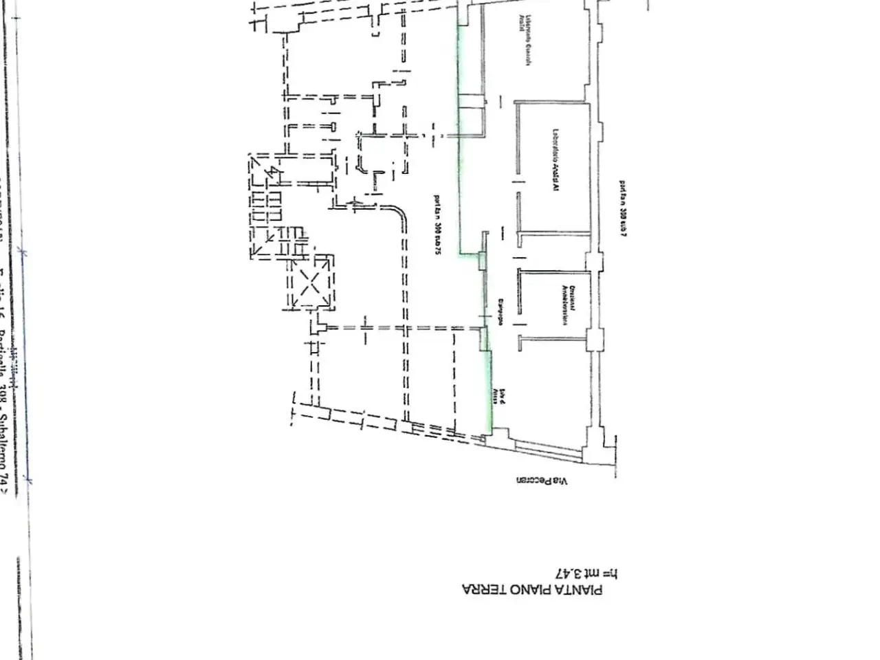 Azienda in Via Pecorari 21, Nocera Superiore, {3} - Planimetria 1