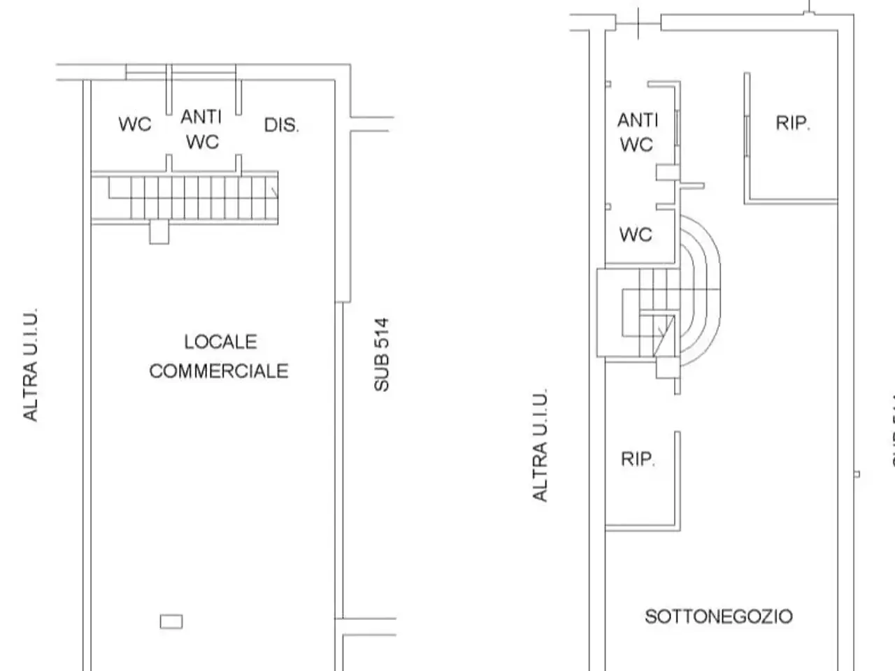 Negozio in Via Roma, Pomezia, {3} - Planimetria 1