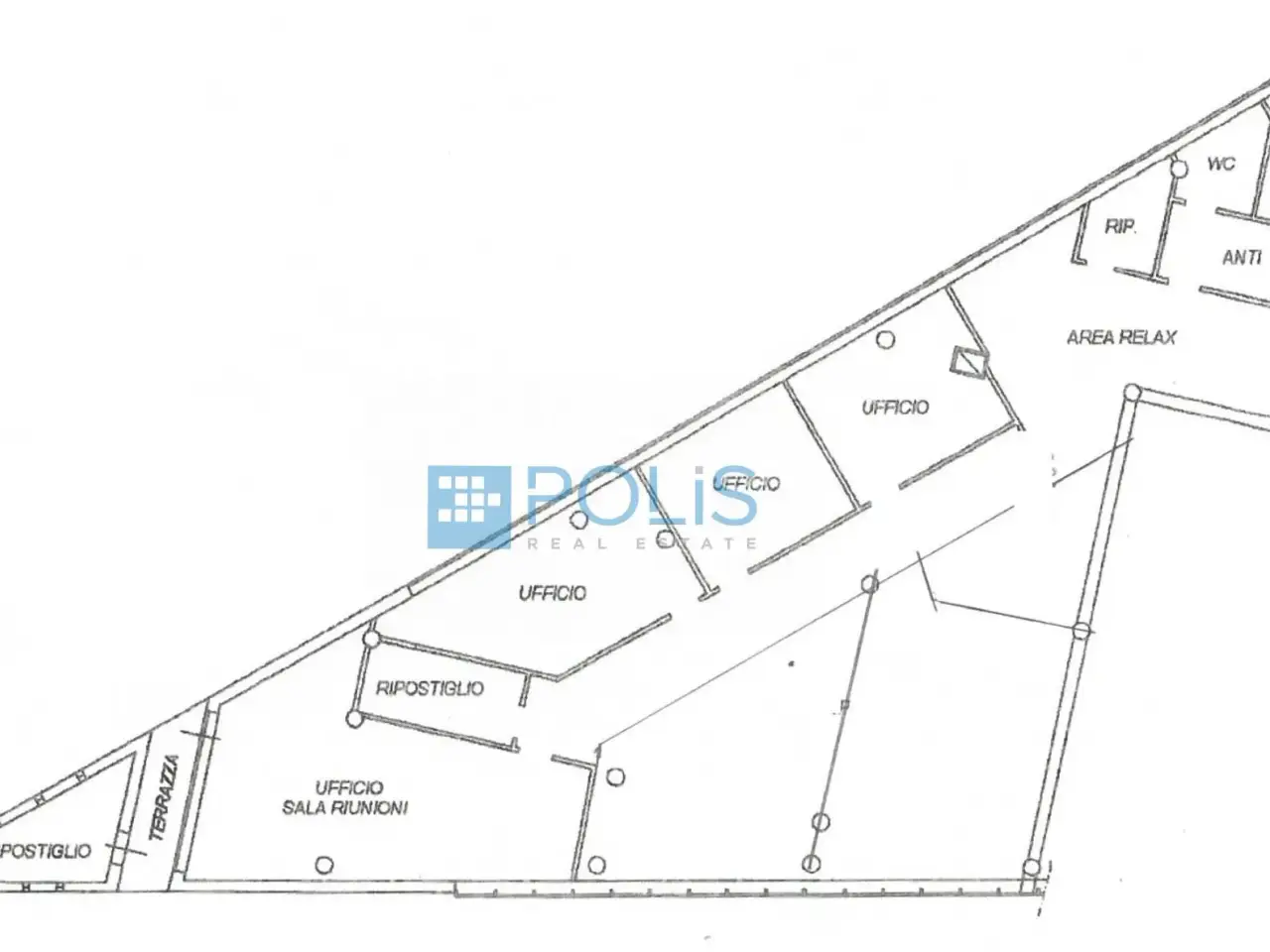 Ufficio in Via Friuli Venezia Giulia 10, Pianiga, {3} - Planimetria 1