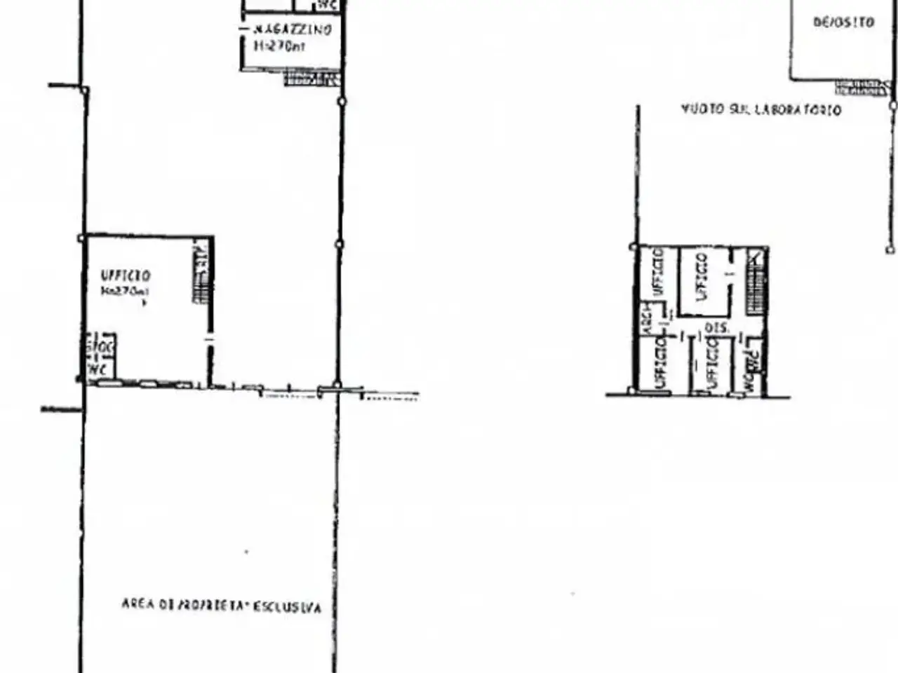 Capannone in Via W. a. Mozart, Boltiere, {3} - Planimetria 1