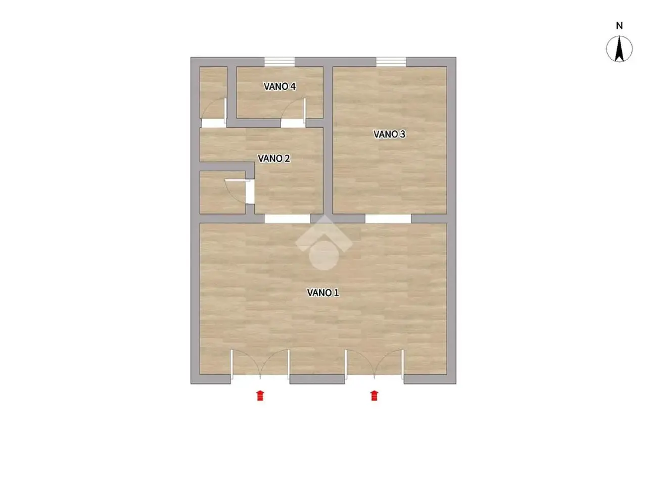 Negozio in Via Regina Margherita, Napoli, {3} - Planimetria 1