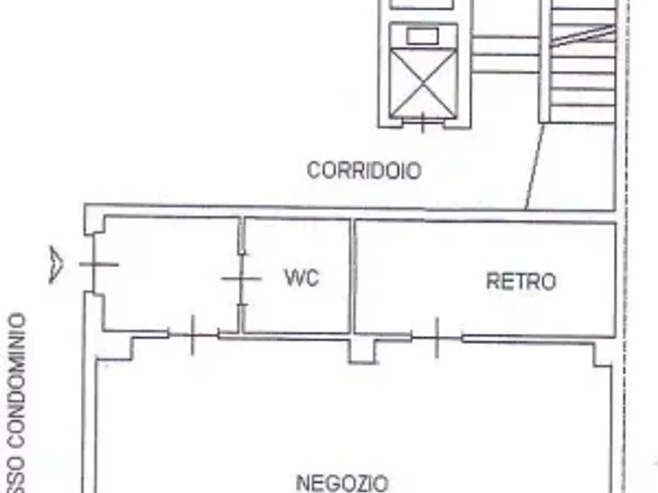 Negozio in Via Ascanio Sobrero, Cuneo, {3} - Planimetria 1