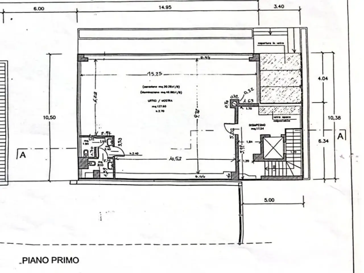 Ufficio in Via Thomas Alva Edison, Villorba, {3} - Planimetria 1