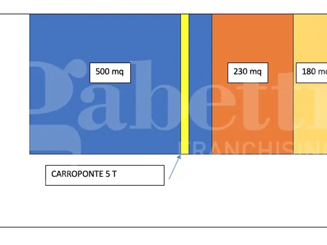 Capannone in , Preganziol, {3} - Planimetria 1