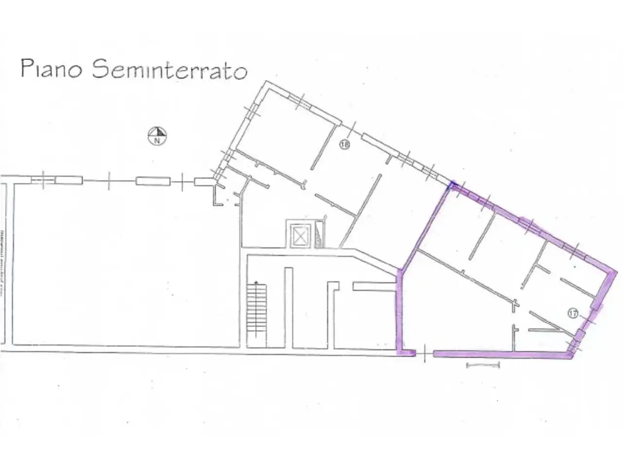 Ufficio in Viale del Piave 227, Brescia, {3} - Planimetria 1