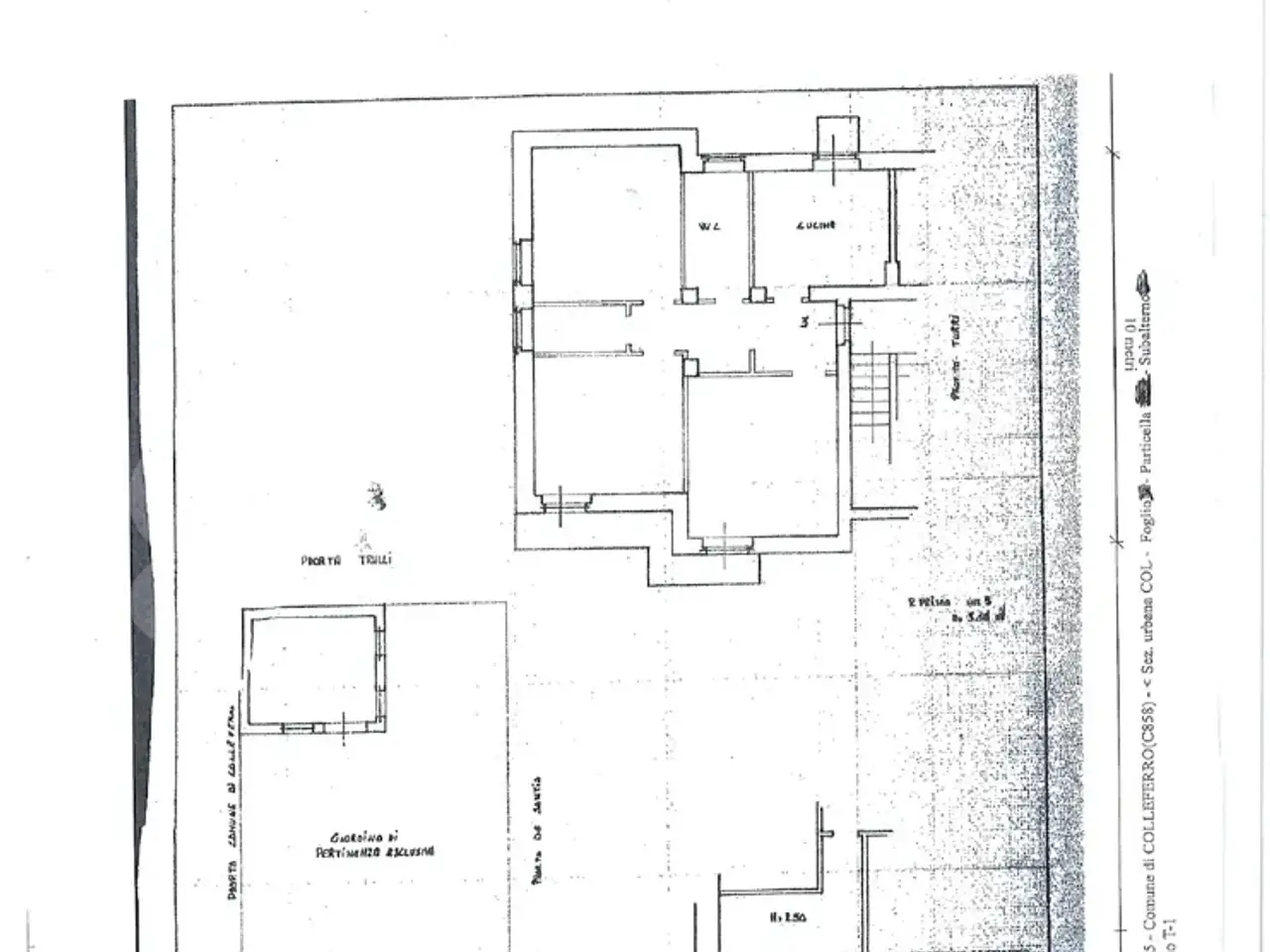 Trilocale in vendita, Via Pomezia 2, Colleferro - Planimetria 1
