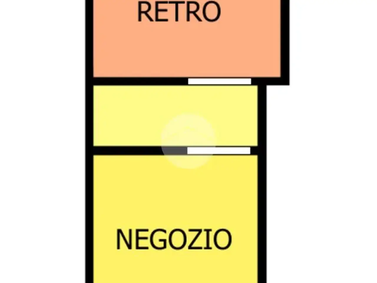 Negozio in Via Ettore Stampini 14, Torino, {3} - Planimetria 1