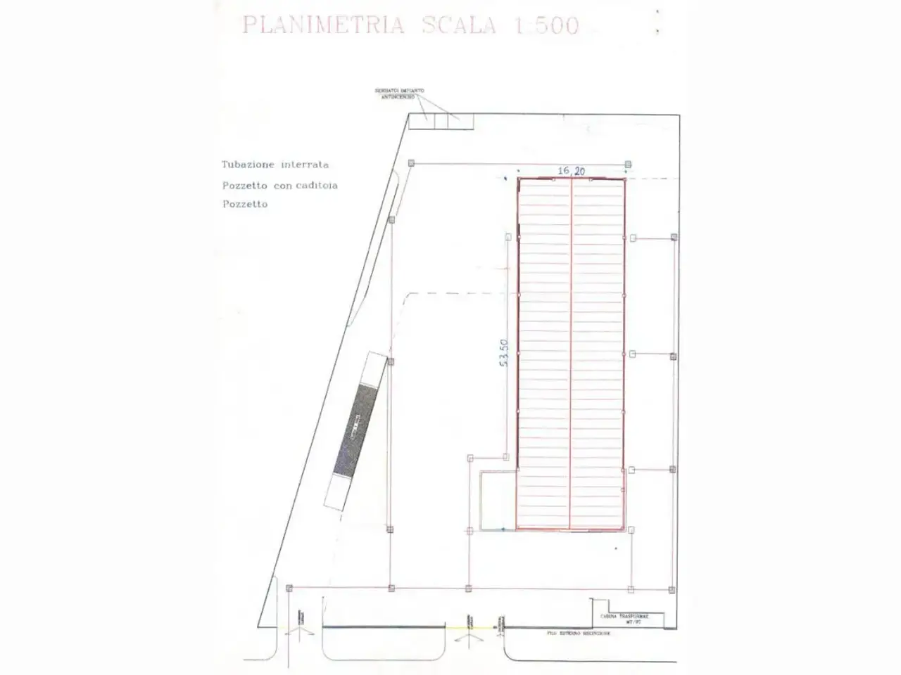 Capannone in Iglesias, N. Snc, Iglesias, {3} - Planimetria 1